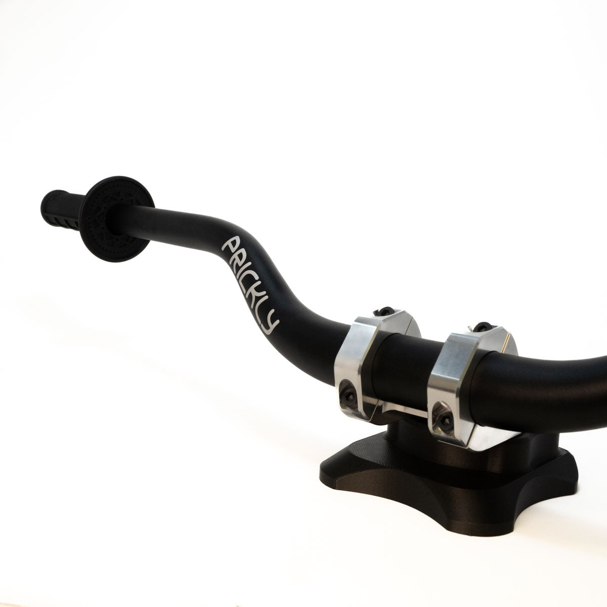 Prickly 31.8mm billet handlebars for Surron LBX — bar bend detail