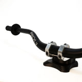 Prickly 31.8mm billet handlebars for Surron LBX — bar bend detail