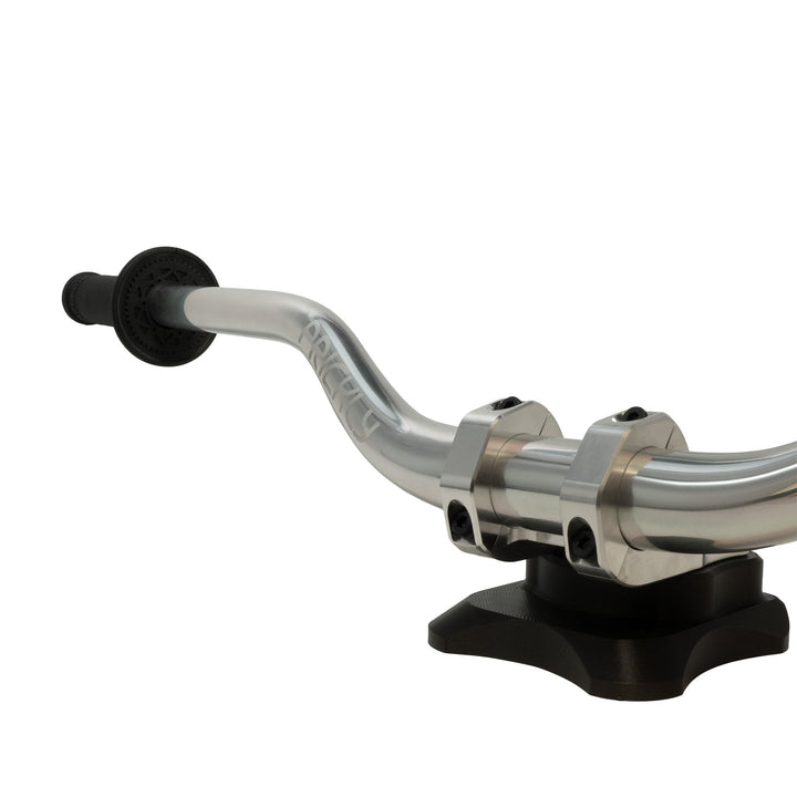 Prickly 31.8mm billet handlebars for Surron LBX in chrome