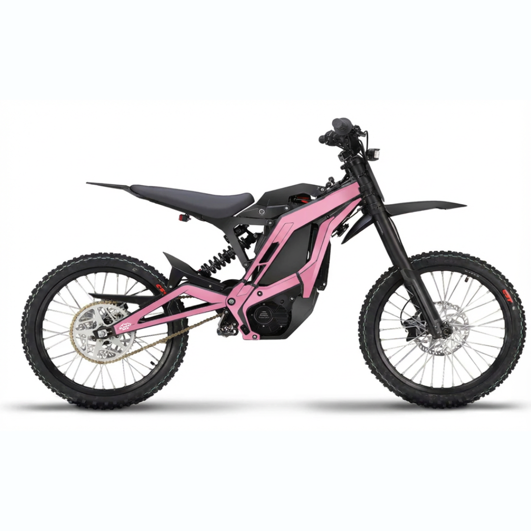 E-Ride Pro solid color frame wrap by Summit MX — Pink