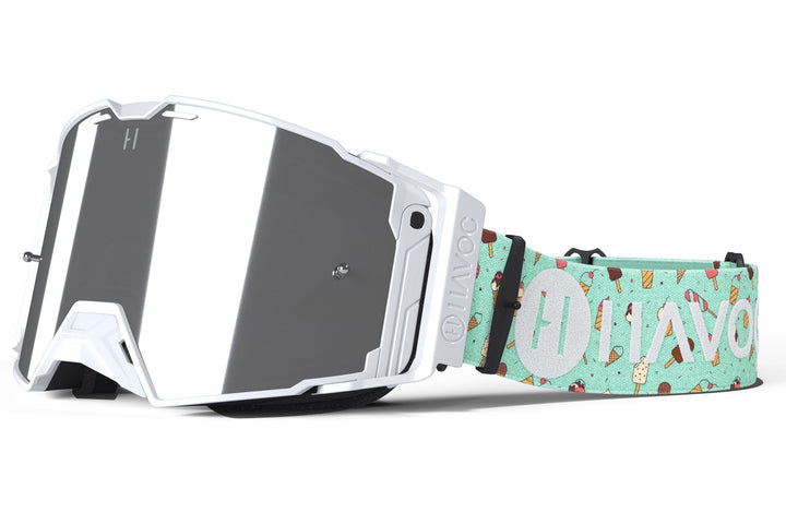 Popsicle Helios offroad goggle by Havoc for Surron and Talaria riders — magnetic quick-change lens