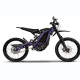 Surron Light Bee X solid color frame wrap by Summit MX — Purple