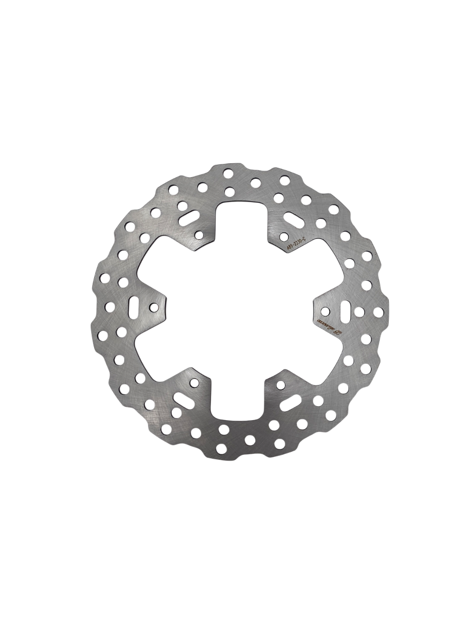 Yamaha WR250R / WR250X 230mm rear fixed brake rotor — Warp 9