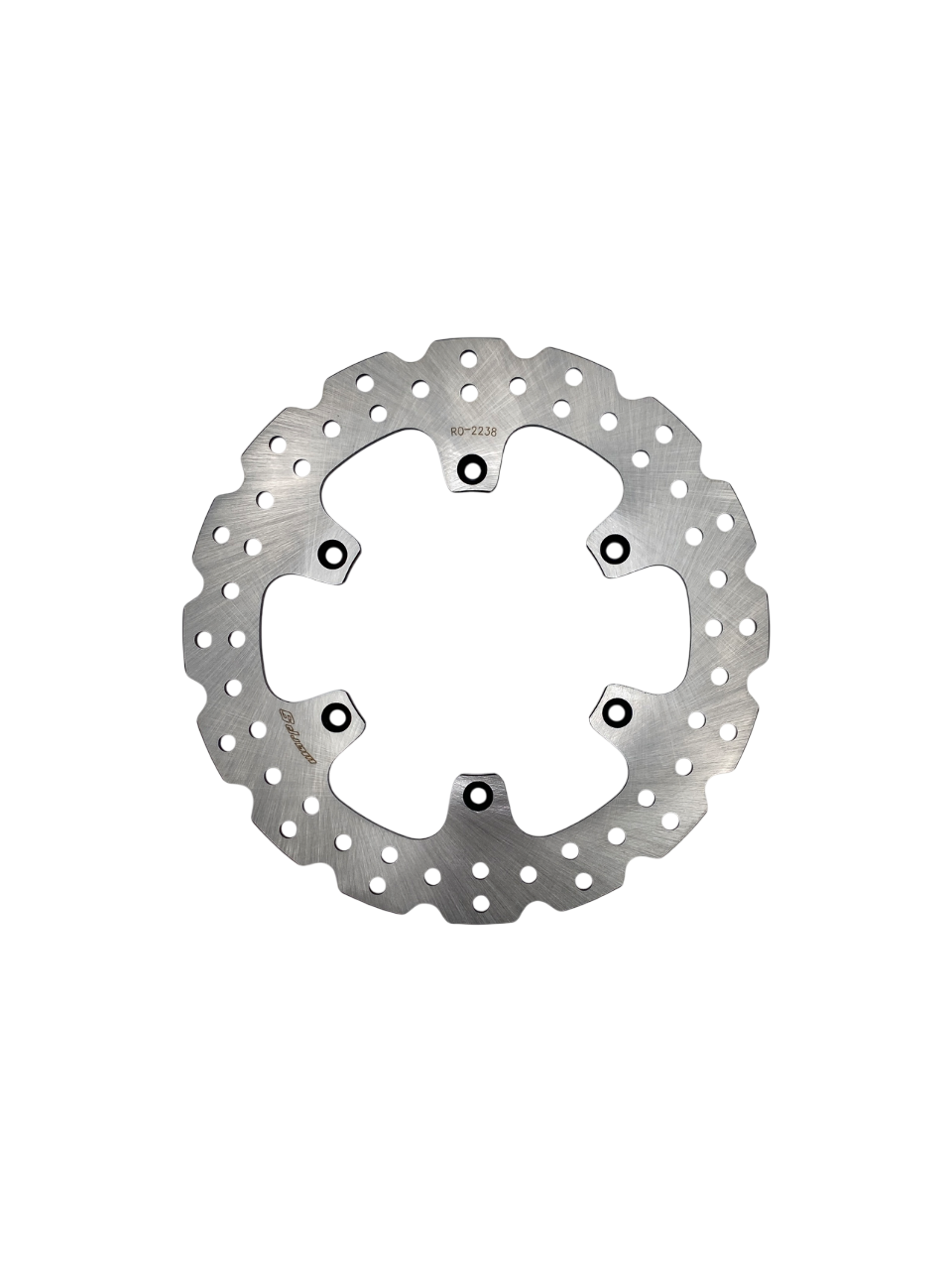 Yamaha YZ / WR 240mm rear fixed brake rotor by Warp 9