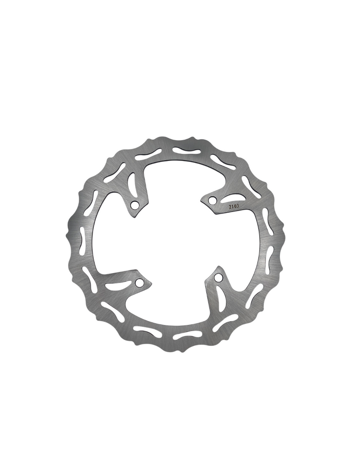 Kawasaki KX / KLX 250mm front fixed brake rotor by Warp 9