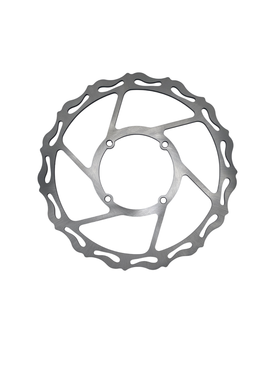 Kawasaki 320mm front fixed brake rotor by Warp 9 for dirt bikes