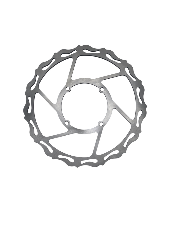 Kawasaki 320mm front fixed brake rotor by Warp 9 for dirt bikes