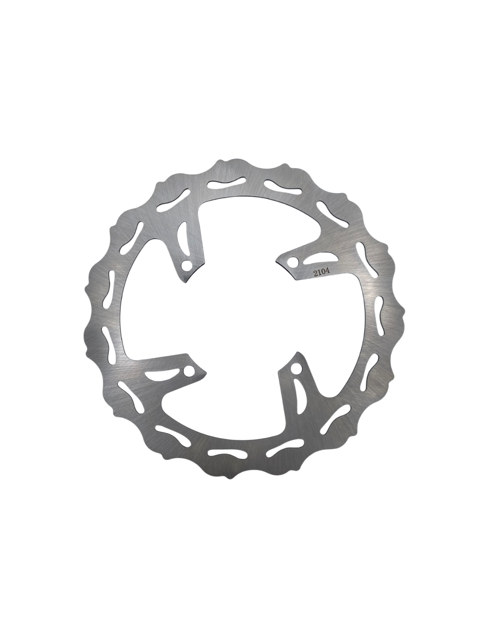 Kawasaki 270mm front fixed brake rotor - Warp 9