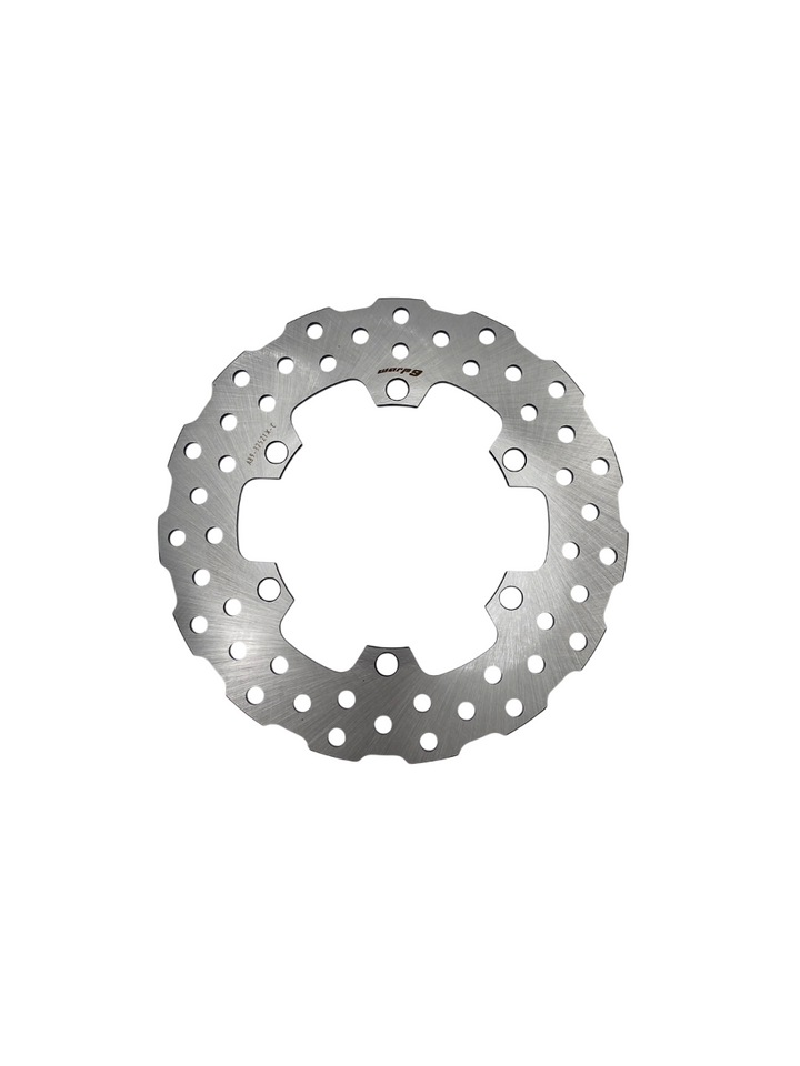 Kawasaki KLR650 230mm rear fixed brake rotor by Warp 9