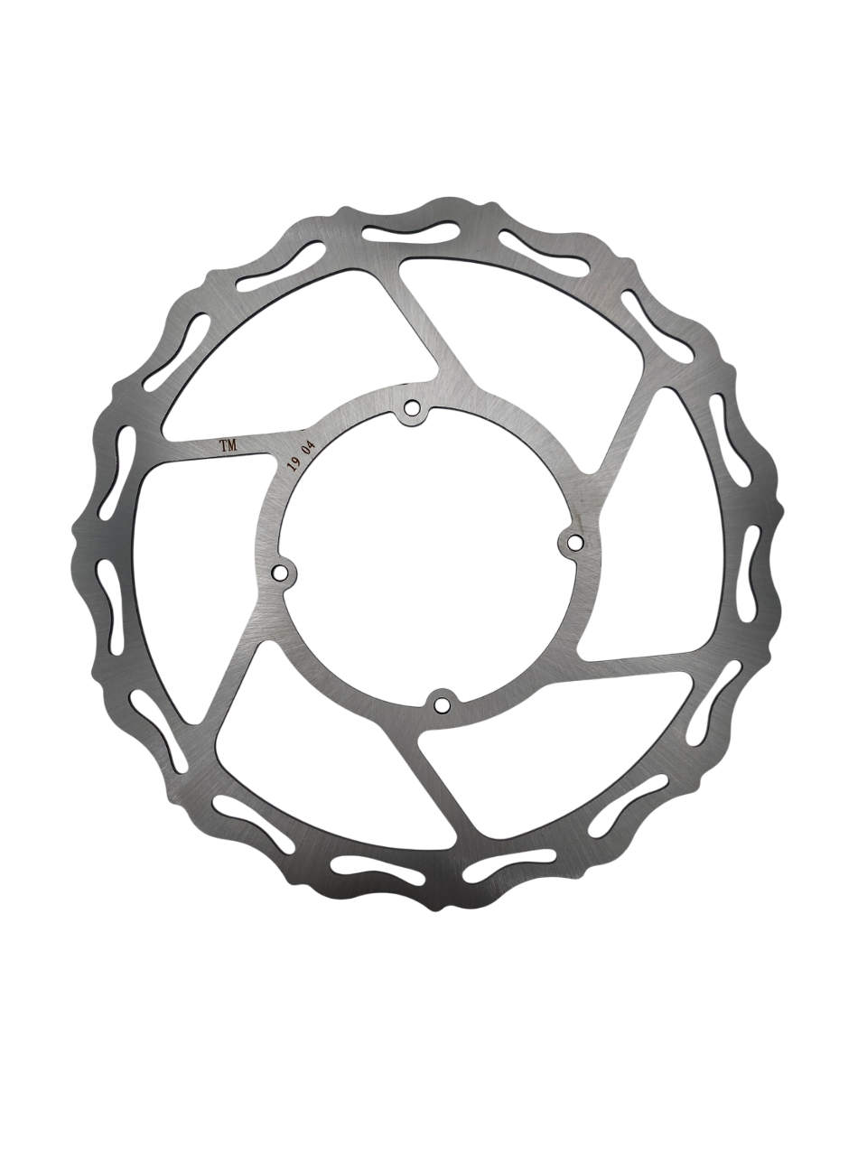 Suzuki RM-Z 320mm front brake rotor mounting detail - Warp 9