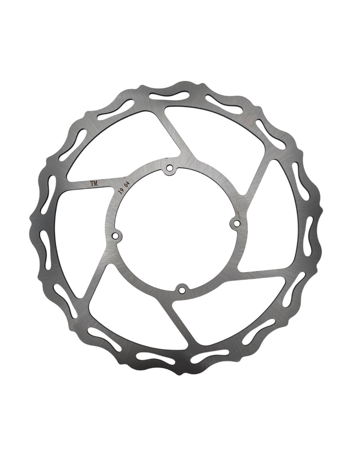 Suzuki RM-Z 320mm front brake rotor mounting detail - Warp 9
