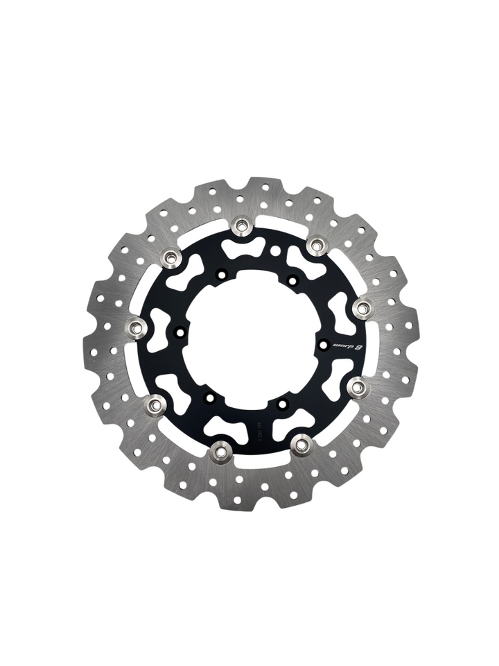 Suzuki DRZ400SM 310mm front floating brake rotor - Warp 9