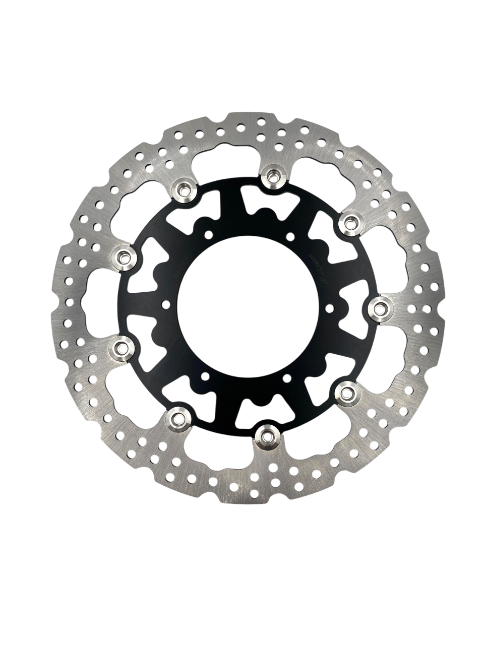 Yamaha WR-R 320mm front floating brake rotor - Warp 9