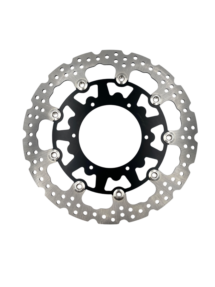 Yamaha WR-R 320mm front floating brake rotor - Warp 9