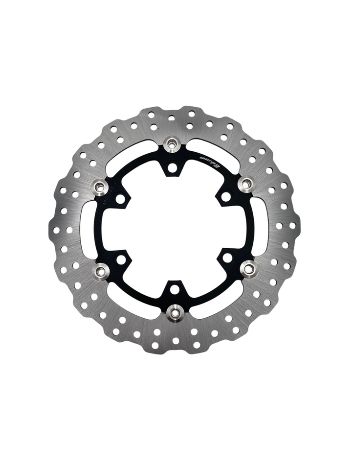 Suzuki DR650 290mm front floating brake rotor - Warp 9