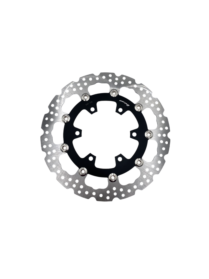 Warp 9 DR650 320mm Front Floating Rotor (includes rotor bolts)