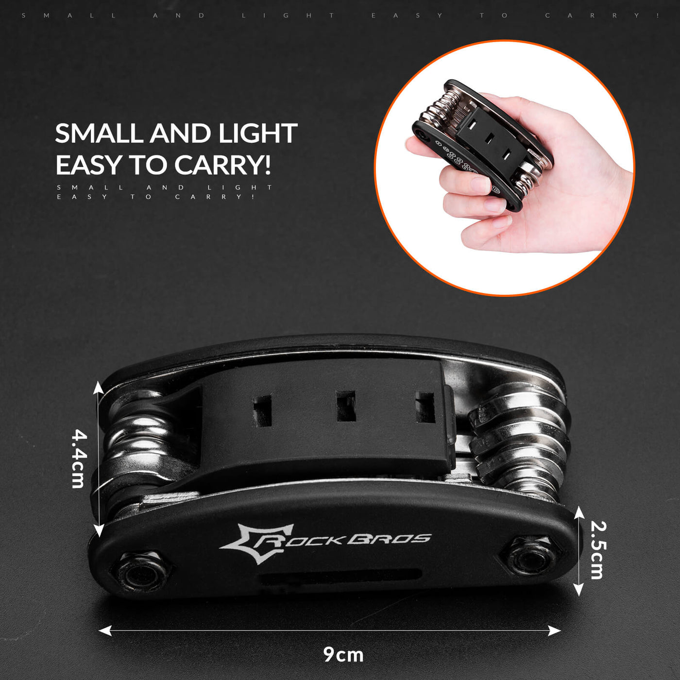 ROCKBROS 16-in-1 e-moto and bike tool kit for Surron — tool detail