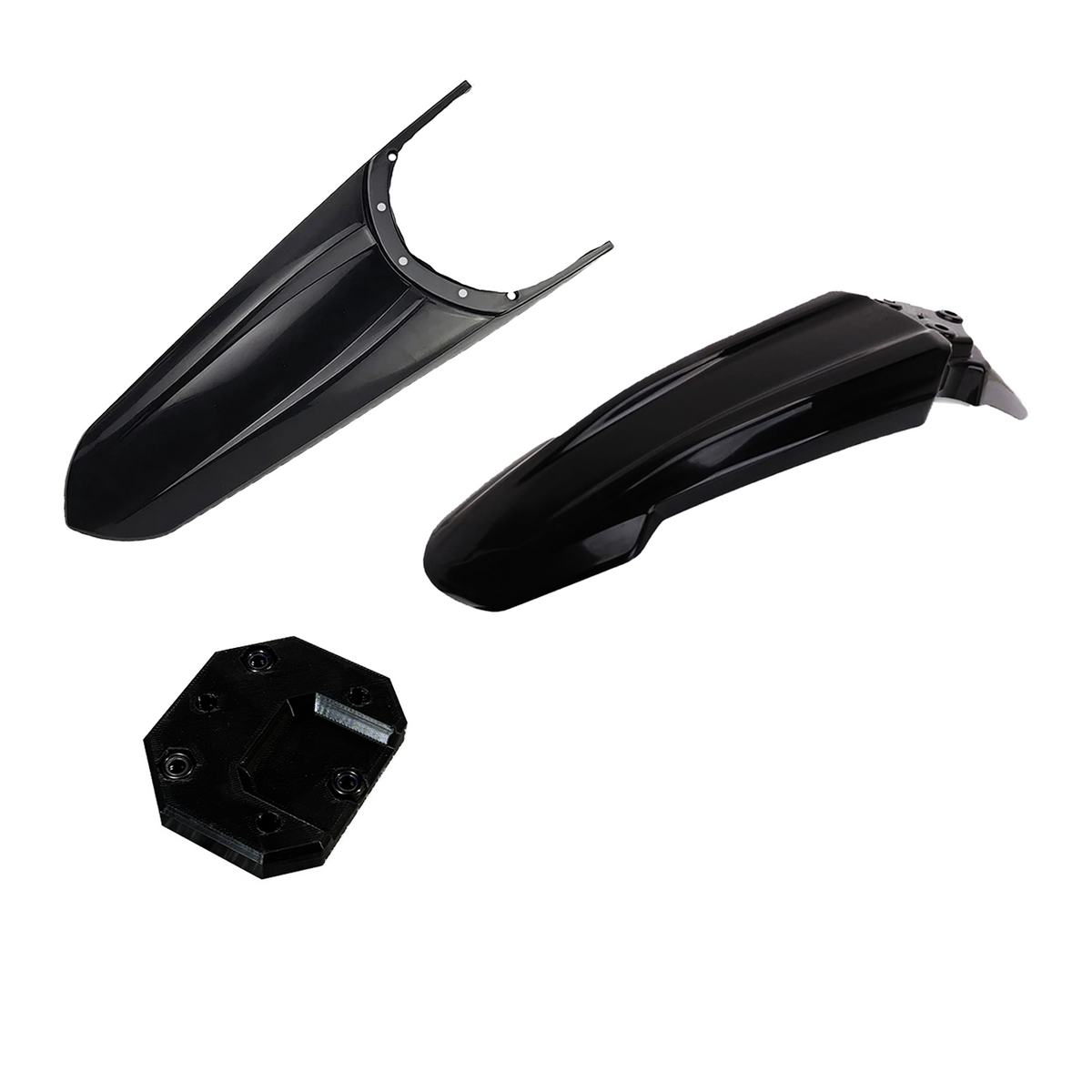 Tuttio Upgraded Fender Kit for Surron — gloss black finish