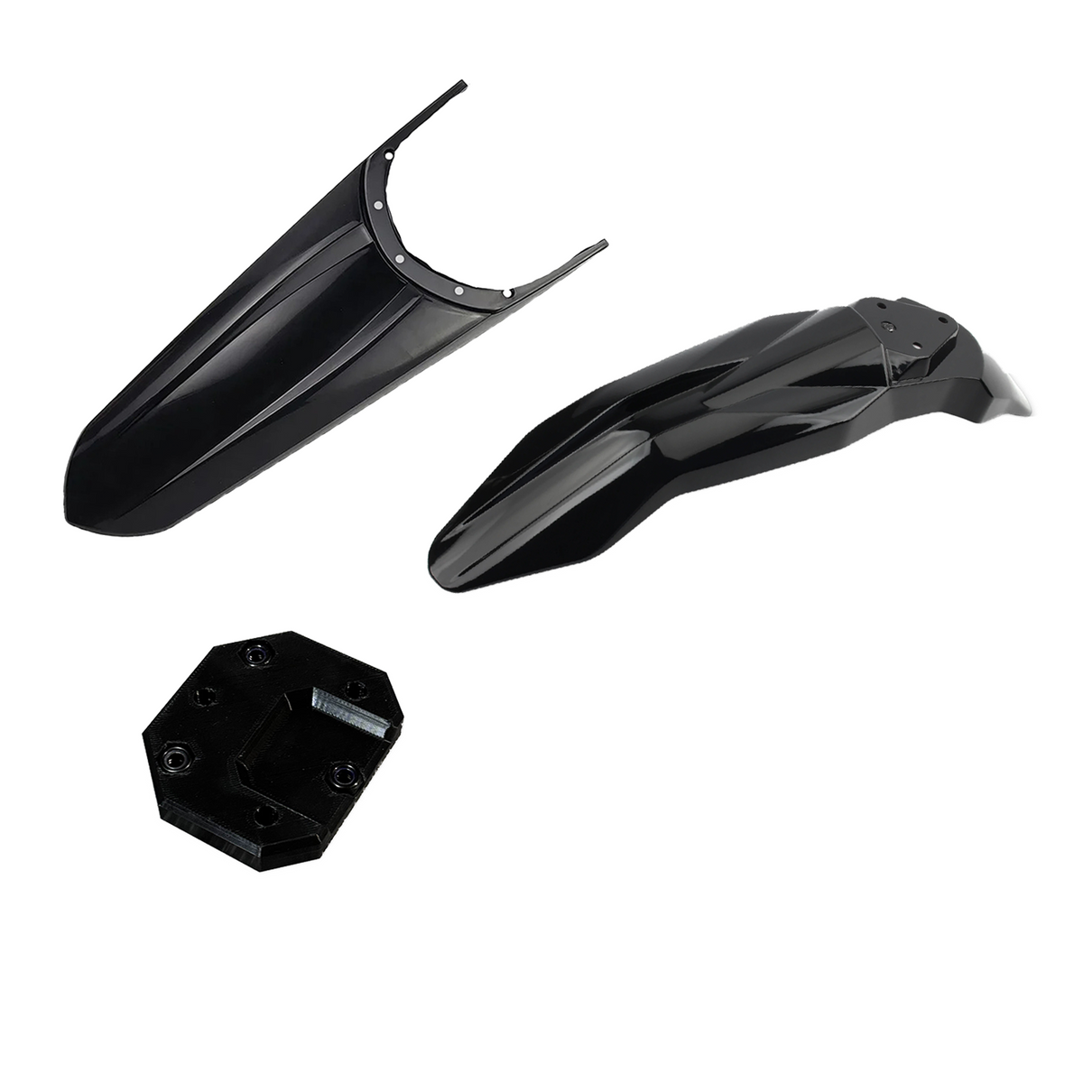 Tuttio Upgraded Fender Kit for Talaria — gloss black finish