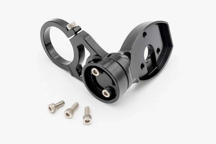 Warp 9 E-Ride Pro display mount — CNC billet aluminum dash and display bracket for handlebar area