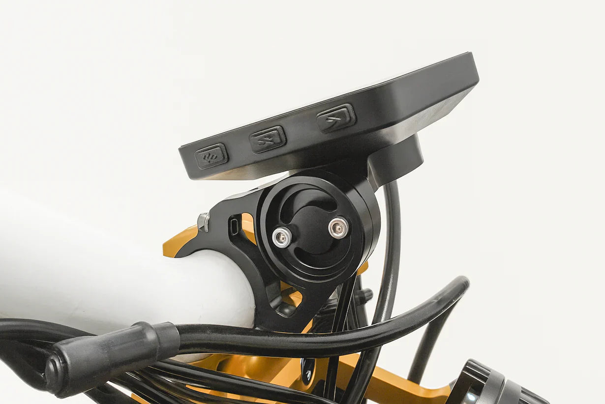Warp 9 E-Ride Pro display mount — mounting bracket and hardware detail