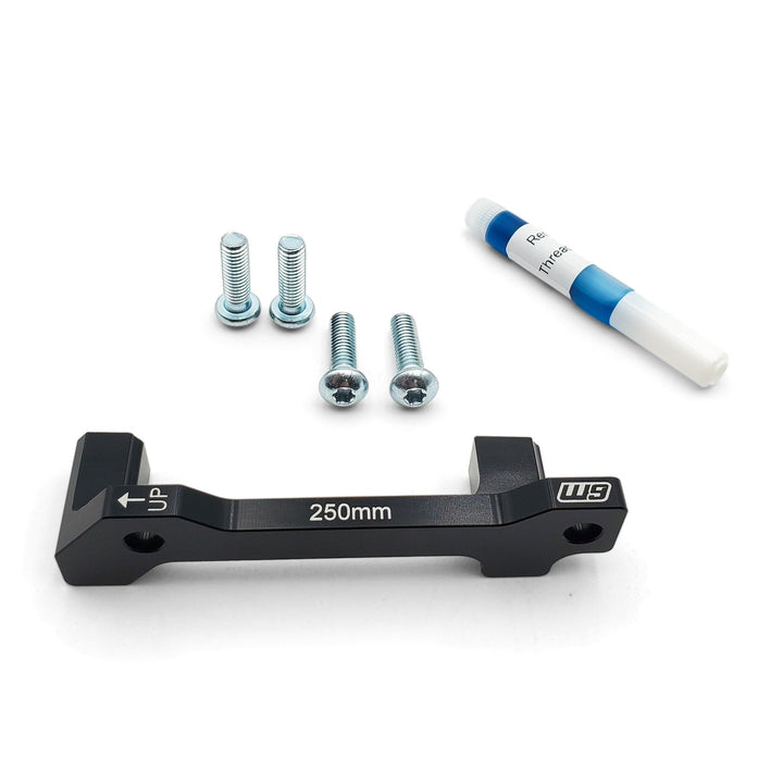 Warp 9 FastAce Fork Caliper Bracket, 75mm Bolt Spacing - 220mm / 240mm / 250mm Rotor
