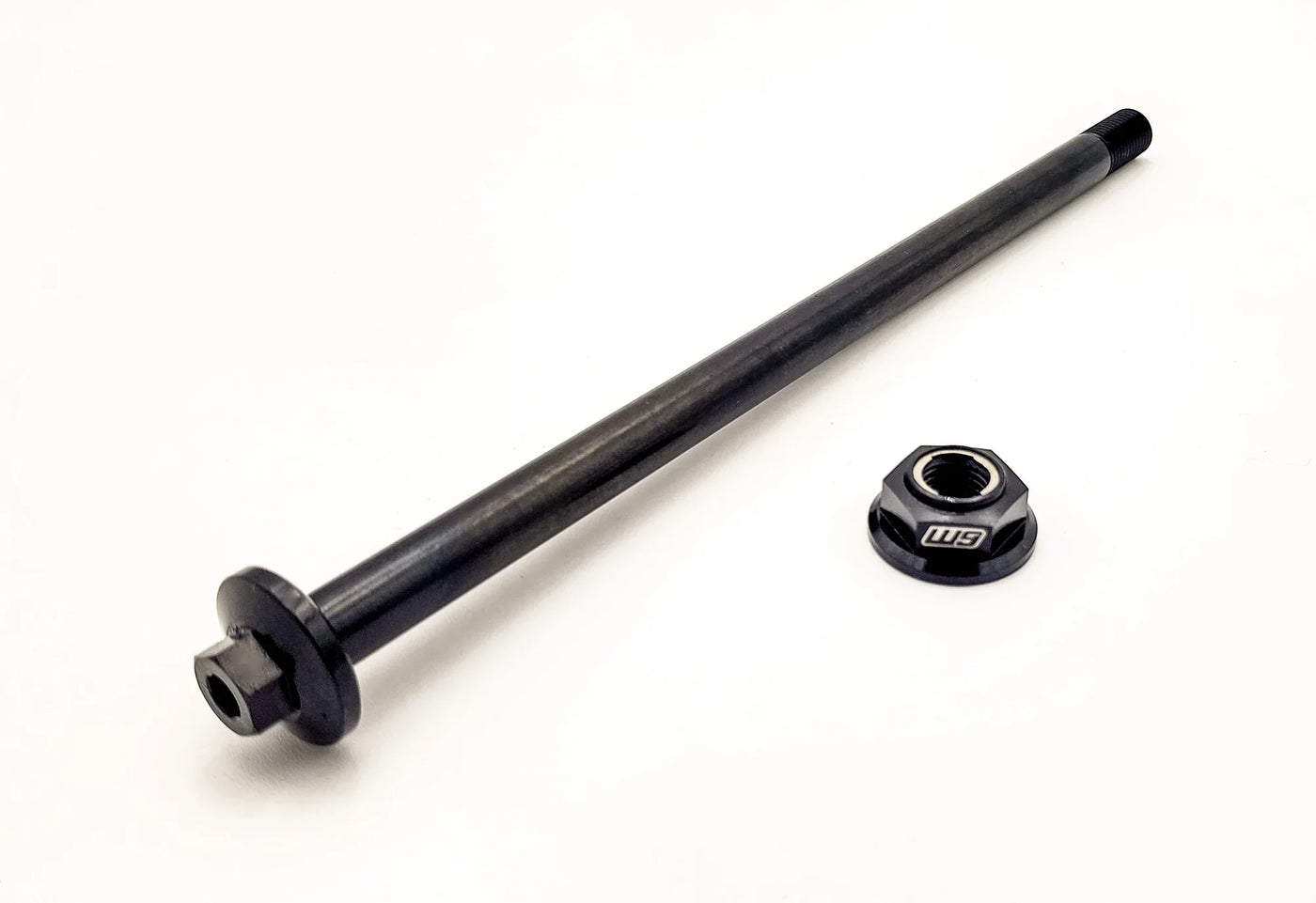 Warp 9 12.9 cryo steel swingarm jackshaft bolt for Surron Light Bee — cryogenic hardened pivot bolt