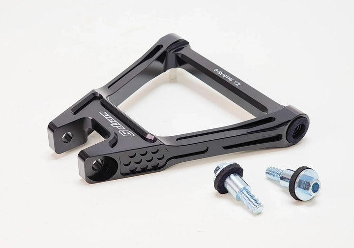 Warp 9 Rear Suspension Triangles for Surron Light Bee — 7075-T6 V2, main view