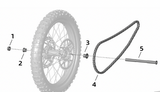 Surron Ultra Bee - OEM Rear Axle Locking Nut