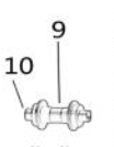 Surron Light Bee - OEM Front Wheel Spacer Set