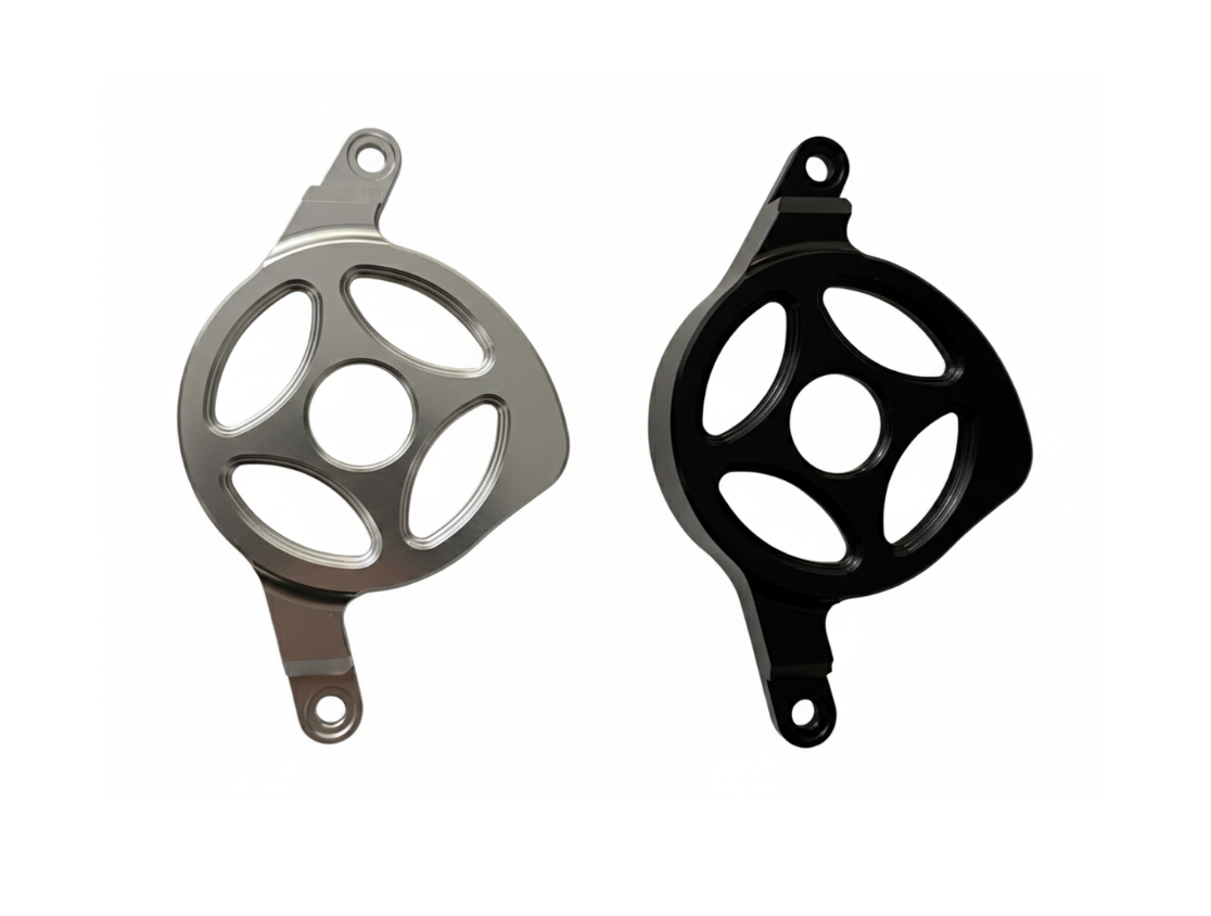 XXX Metal Motor Cover V2 for Talaria XXX — 6061 aluminum dual-mount design