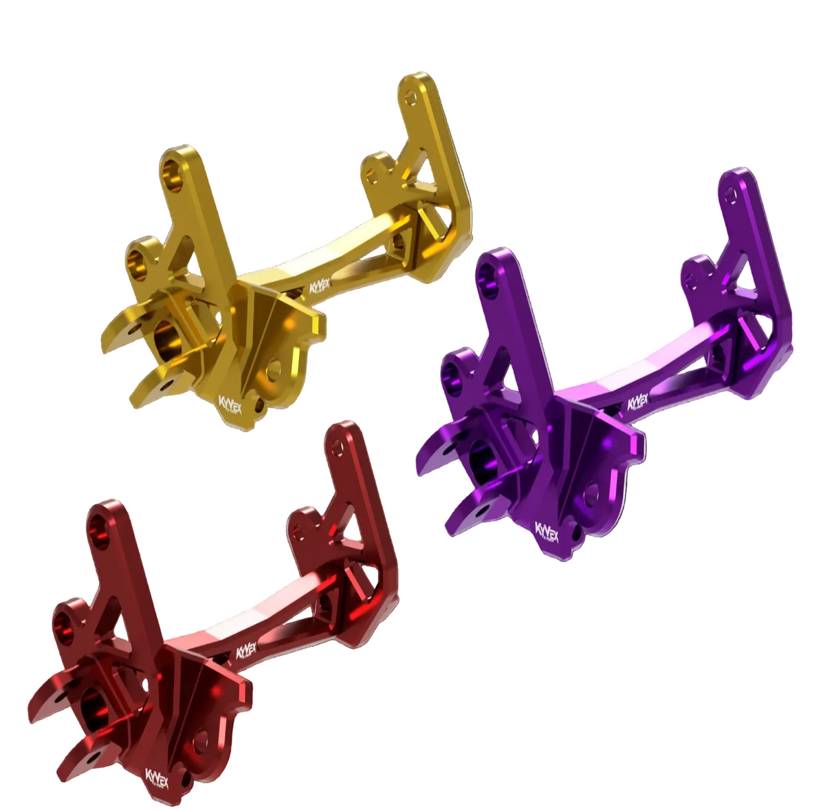KyVex Billet Footpeg Bracket for E-Ride Pro SS 2.0 — fitment reference diagram