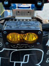 Baja Style Headlight Wrap for Surron & Talaria — Shadow Slate front view