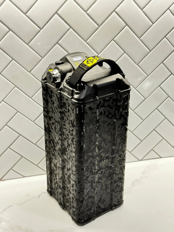 ShadowSlate black camo wrap for Surron, Talaria & E-Ride Pro — full kit layout