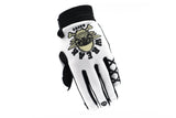 Skull and Crossbones e-moto riding gloves for Surron and Talaria riders — top view