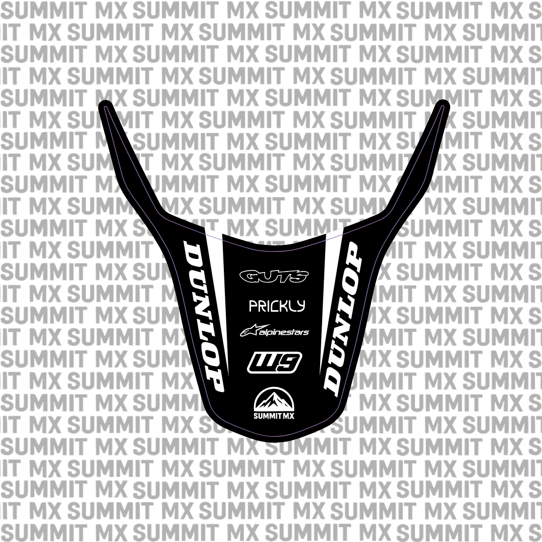 Surron Light Bee X rear fender decal by Summit MX — Outline style