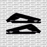 Surron Light Bee X swing arm decal by Summit MX — Carbon Fiber style option