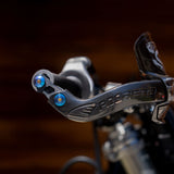 Cycra Ultra Bend handguard titanium hardware — Warp 9