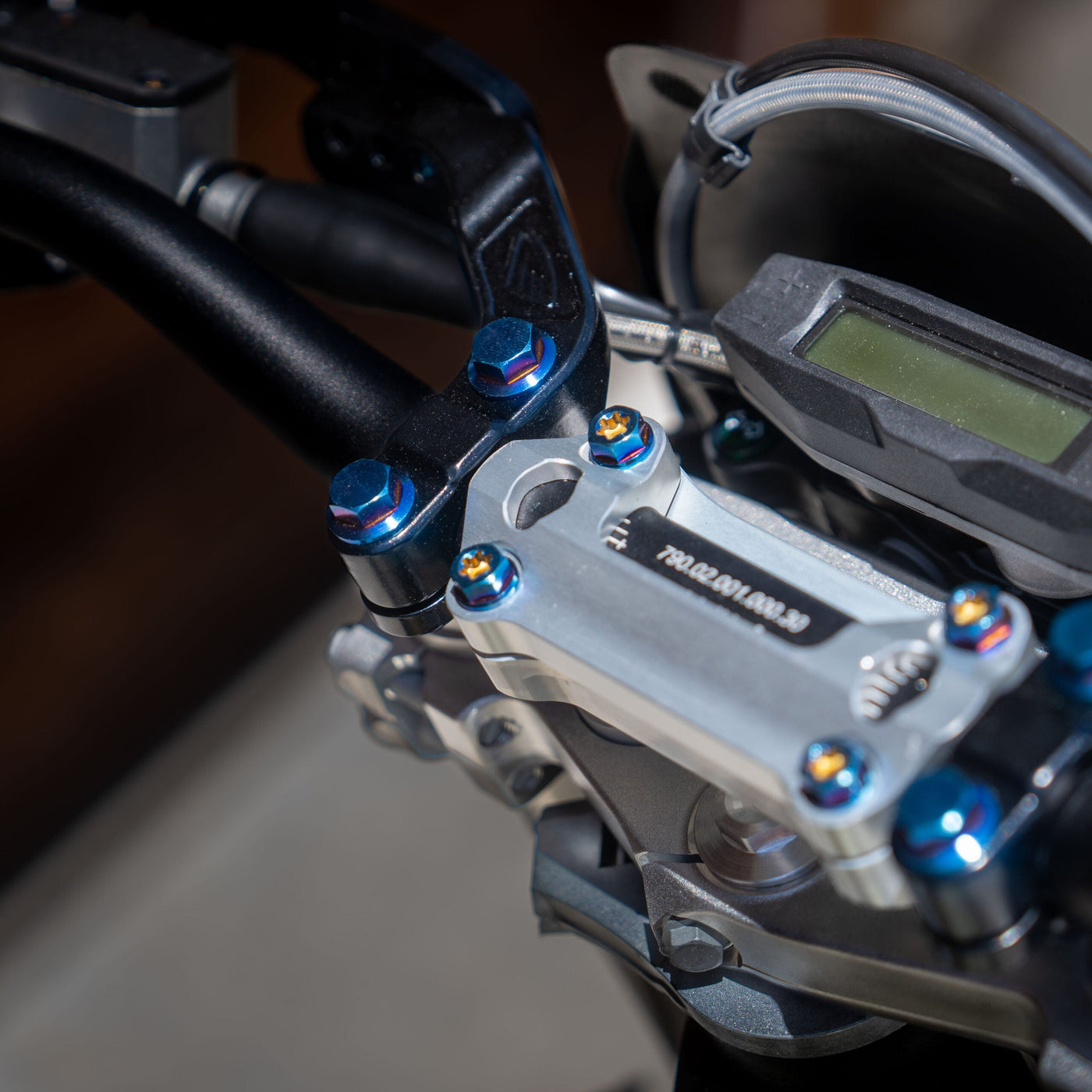 Titanium bolts for Cycra Ultra Bend handguards — Warp 9