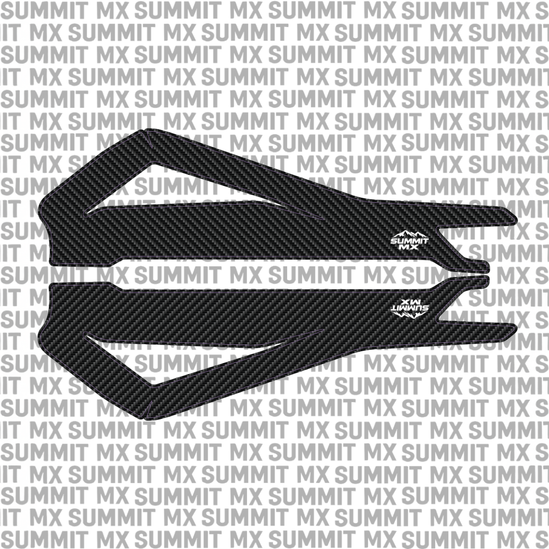 Talaria Sting swing arm decal by Summit MX — Carbon Fiber style option