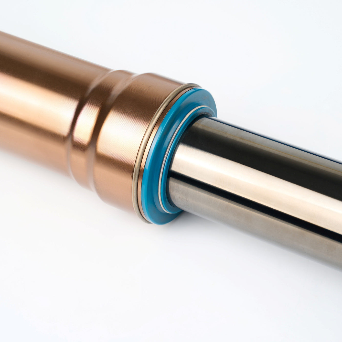 Pure Racing Komodo Forks for Sur-Ron Ultra Bee — fork leg and axle alternate detail view
