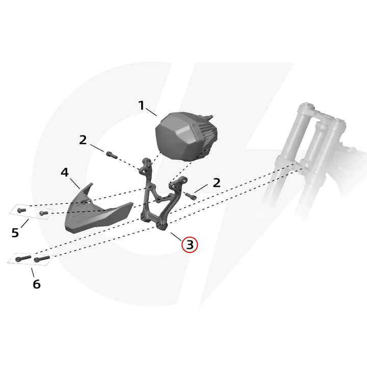 Surron Ultra Bee – Headlight Bracket | OEM