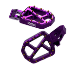KyVex Billet Wide Foot Pegs - Ultra Bee Compatible