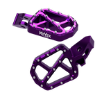 KyVex Billet Wide Foot Pegs - Ultra Bee Compatible