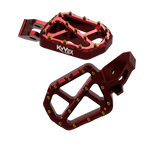 KyVex Billet Wide Foot Pegs - Ultra Bee Compatible