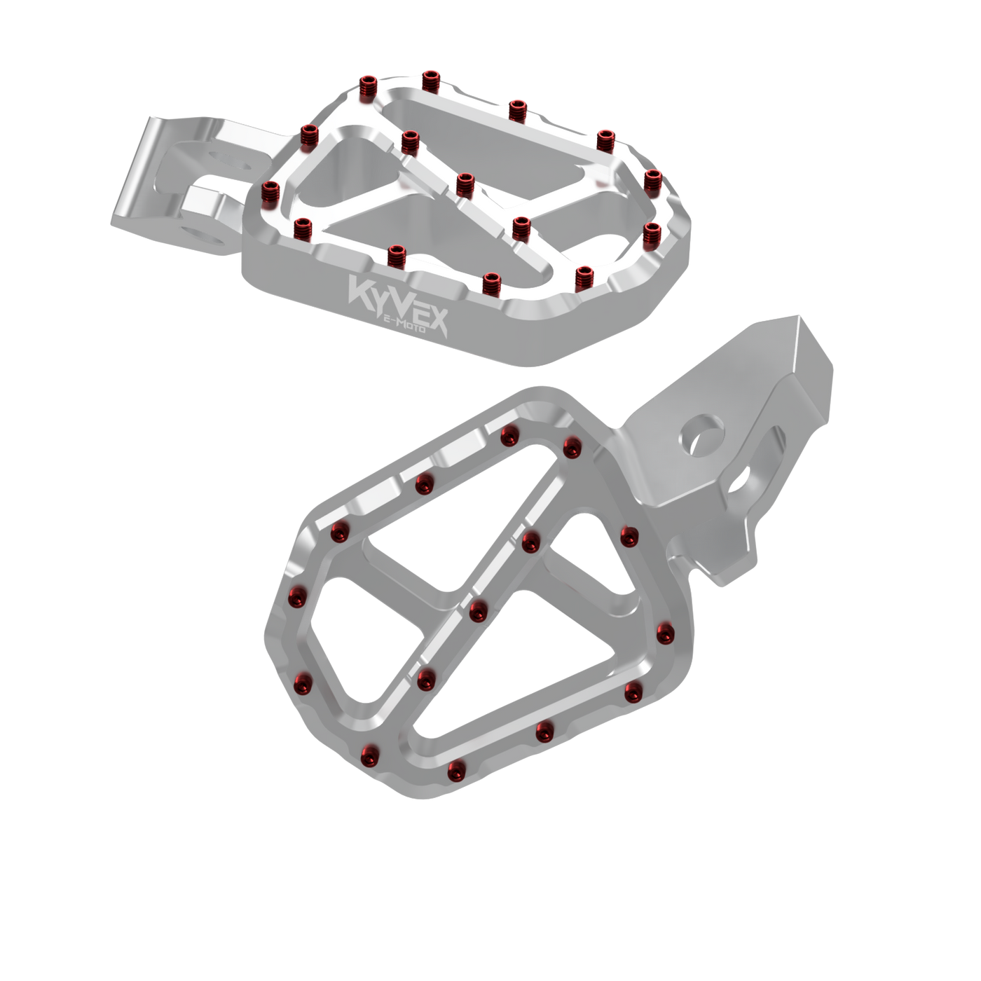KyVex Billet Wide Foot Pegs - Ultra Bee Compatible