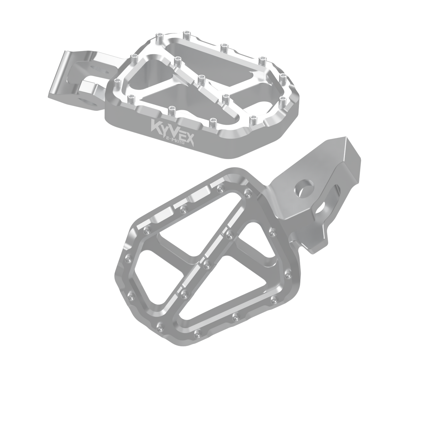 KyVex Billet Wide Foot Pegs - Ultra Bee Compatible