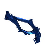 KyVex Billet Frame for Surron Ultra Bee — blue side profile
