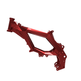 KyVex Billet Frame for Surron Ultra Bee — red side profile