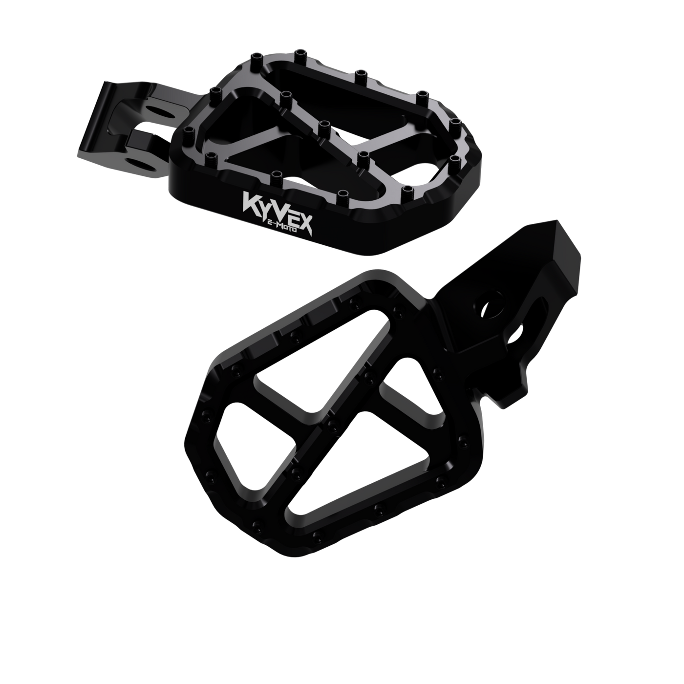 KyVex Billet Wide Foot Pegs - Ultra Bee Compatible